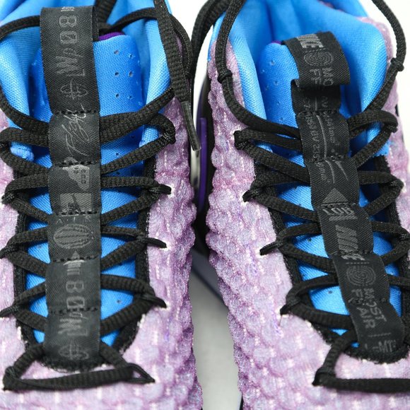 Nike AlphaDunk Flight Purple Black Blue BQ5401-900 - Picture 8 of 12